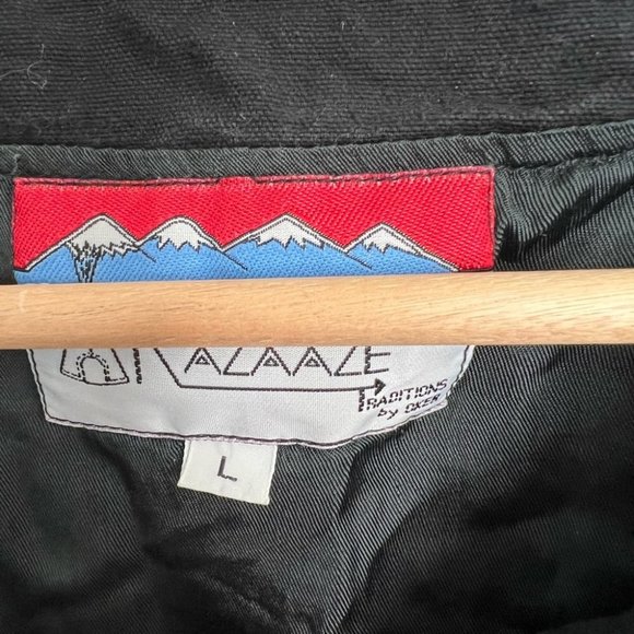 Vintage kazaaze black bear paw vest fringe size  large - Picture 8 of 10